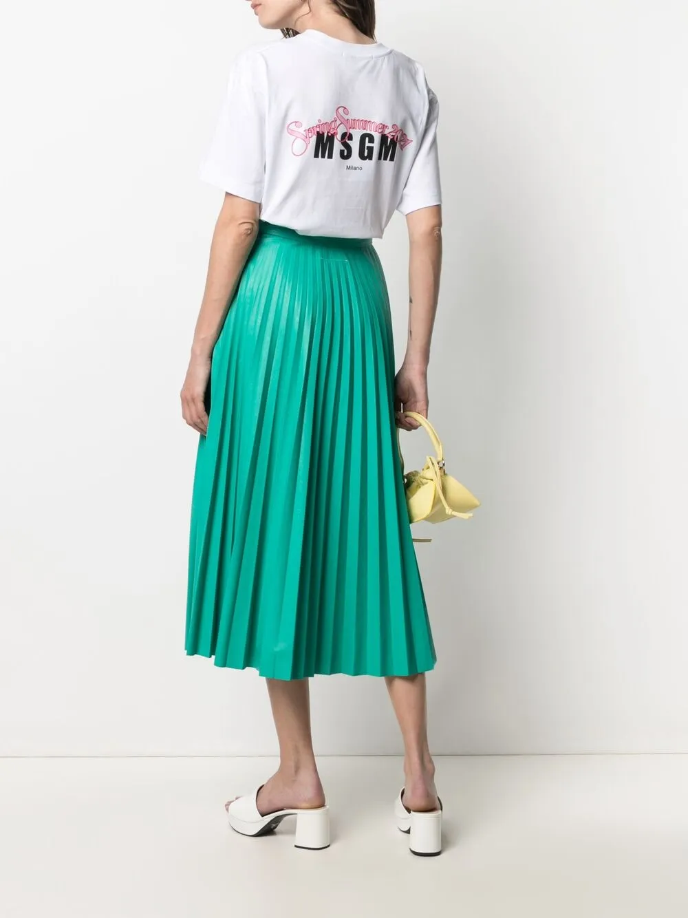 фото Msgm футболка с логотипом