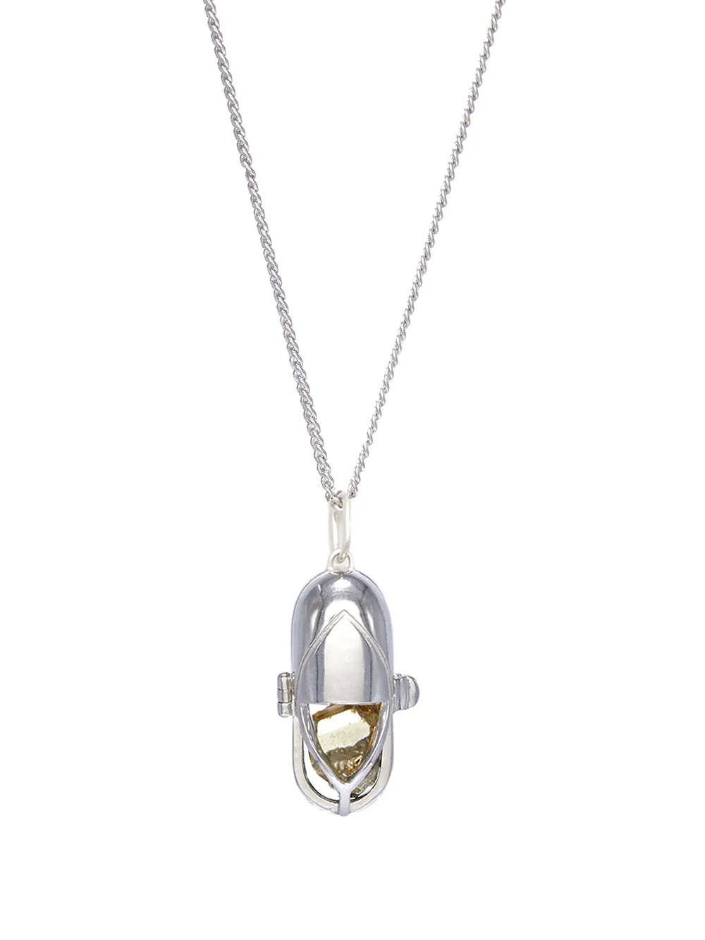 Image 1 of Capsule Eleven capsule crystal pendant necklace