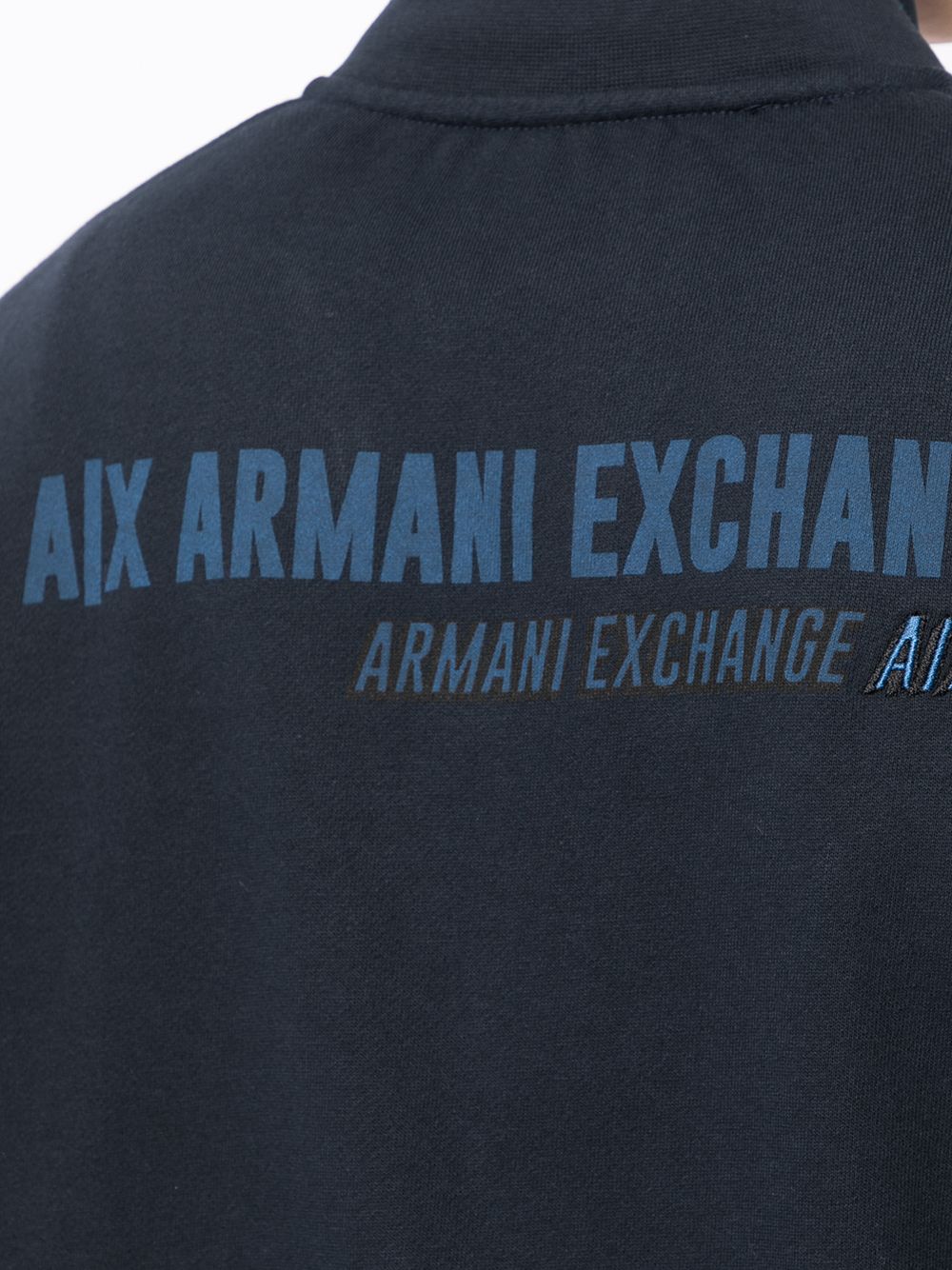 фото Armani exchange толстовка на молнии с логотипом