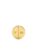 True Rocks round pilll stud earring - Gold