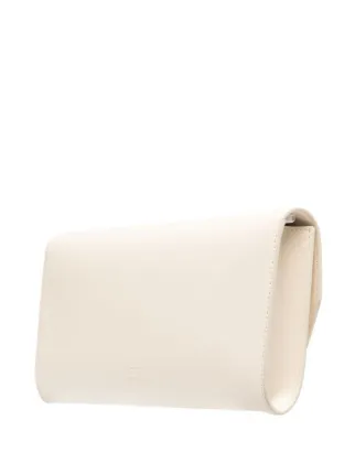 logo-plaque clutch bag展示图