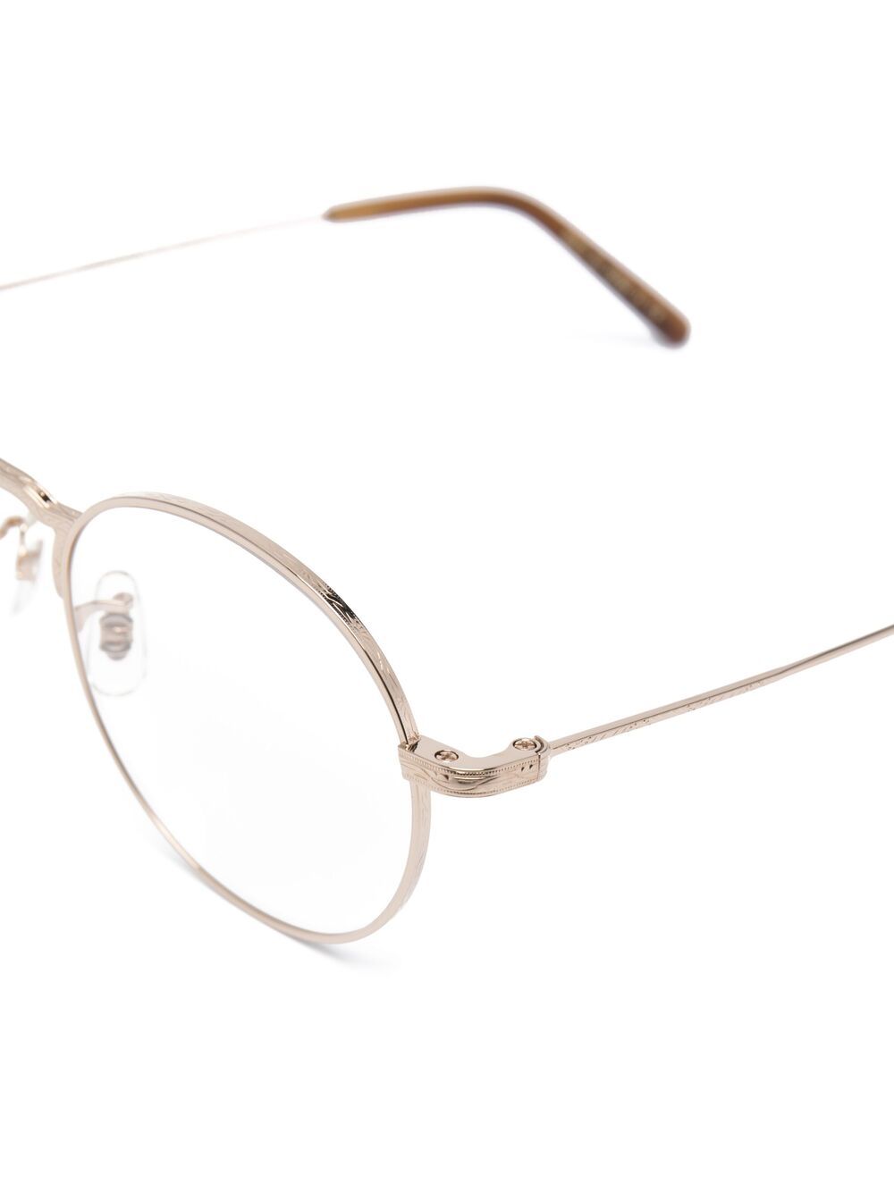 фото Oliver peoples очки weslie в круглой оправе