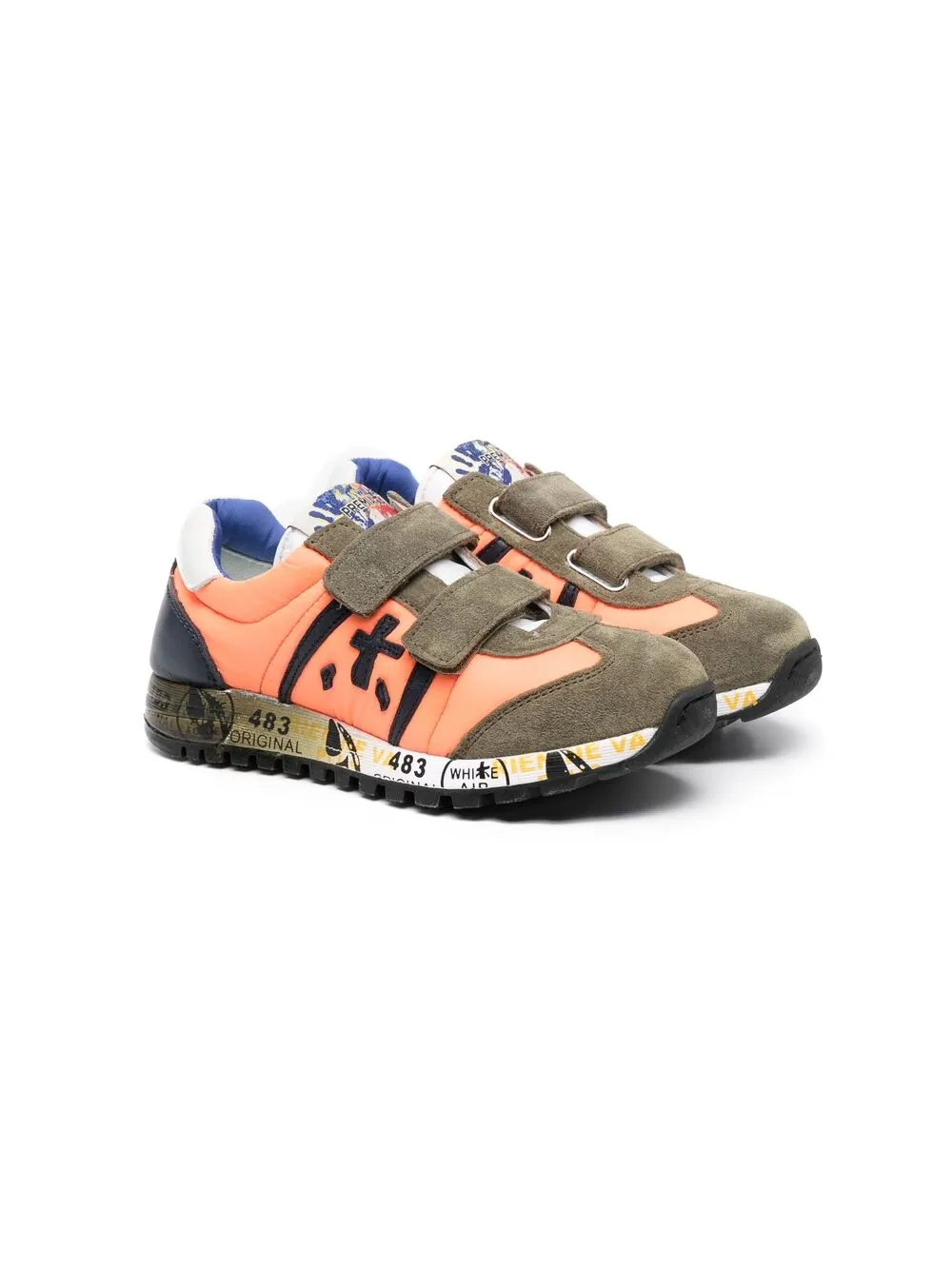 Premiata Kids кроссовки на липучках