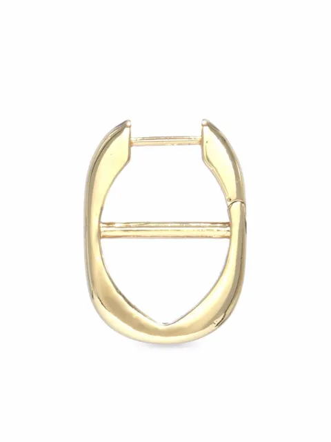 Capsule Eleven chain hoop earrings