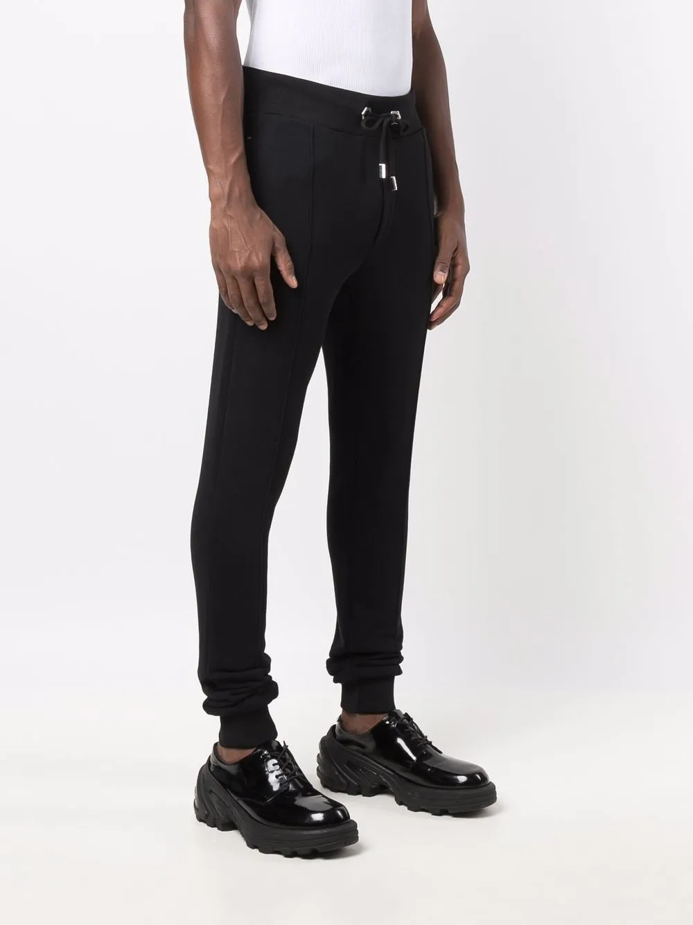 Philipp Plein Jogginghose Mit Logo Patch   Schwarz 