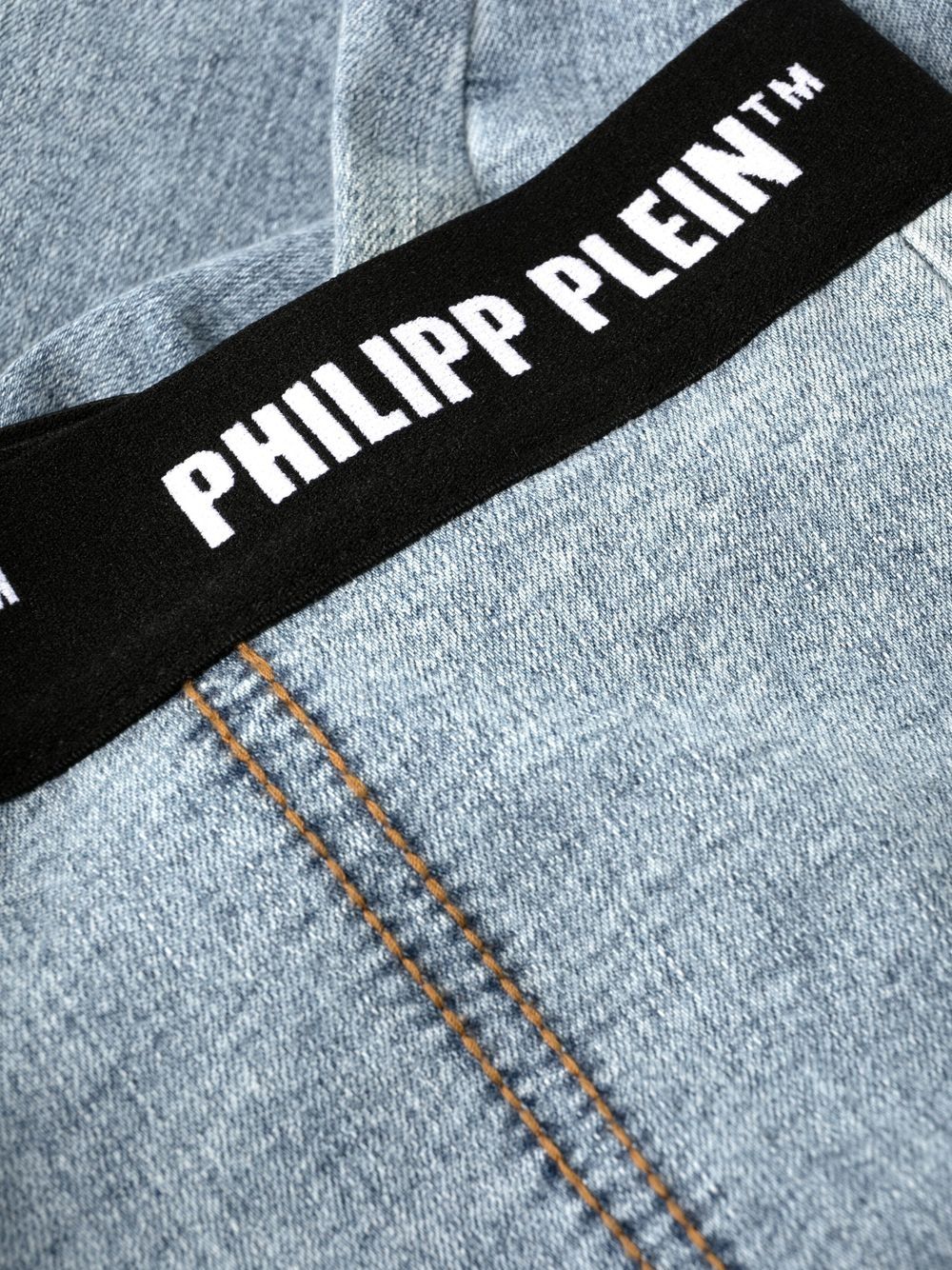 Philipp Plein logo-waistband Jeggings - Farfetch