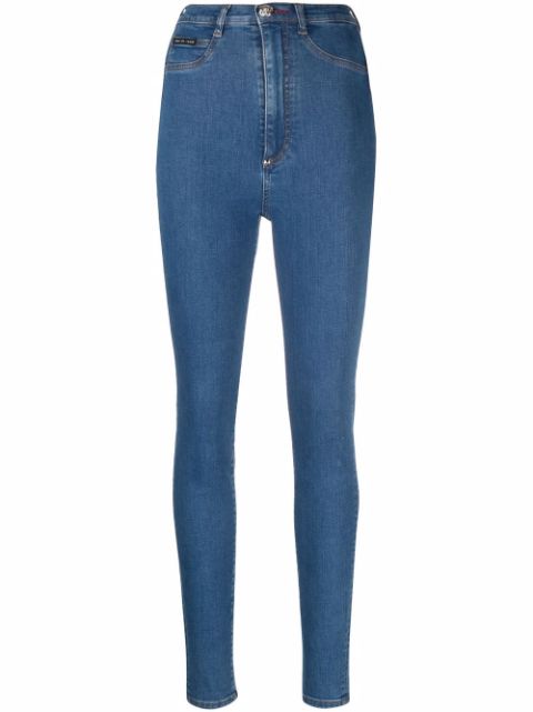 Philipp Plein high-waist jegging jeans Women