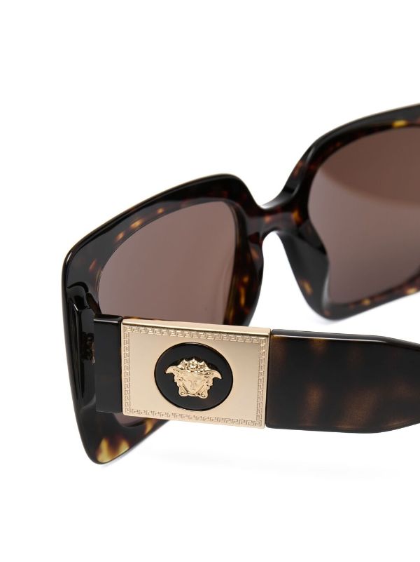 Versace tortoise store shell glasses