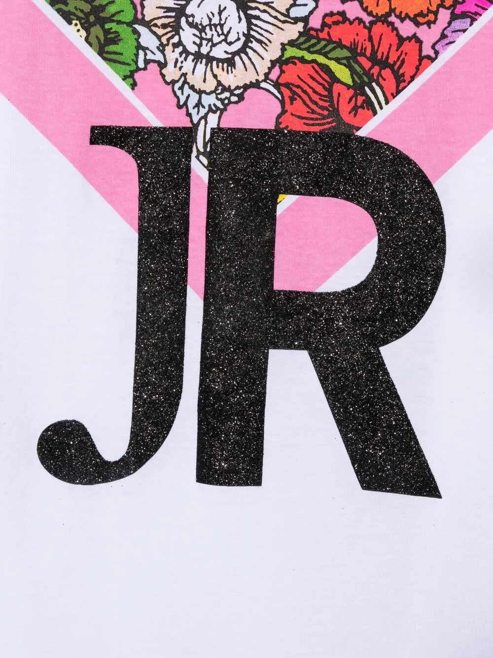 фото John richmond junior футболка с цветочным принтом