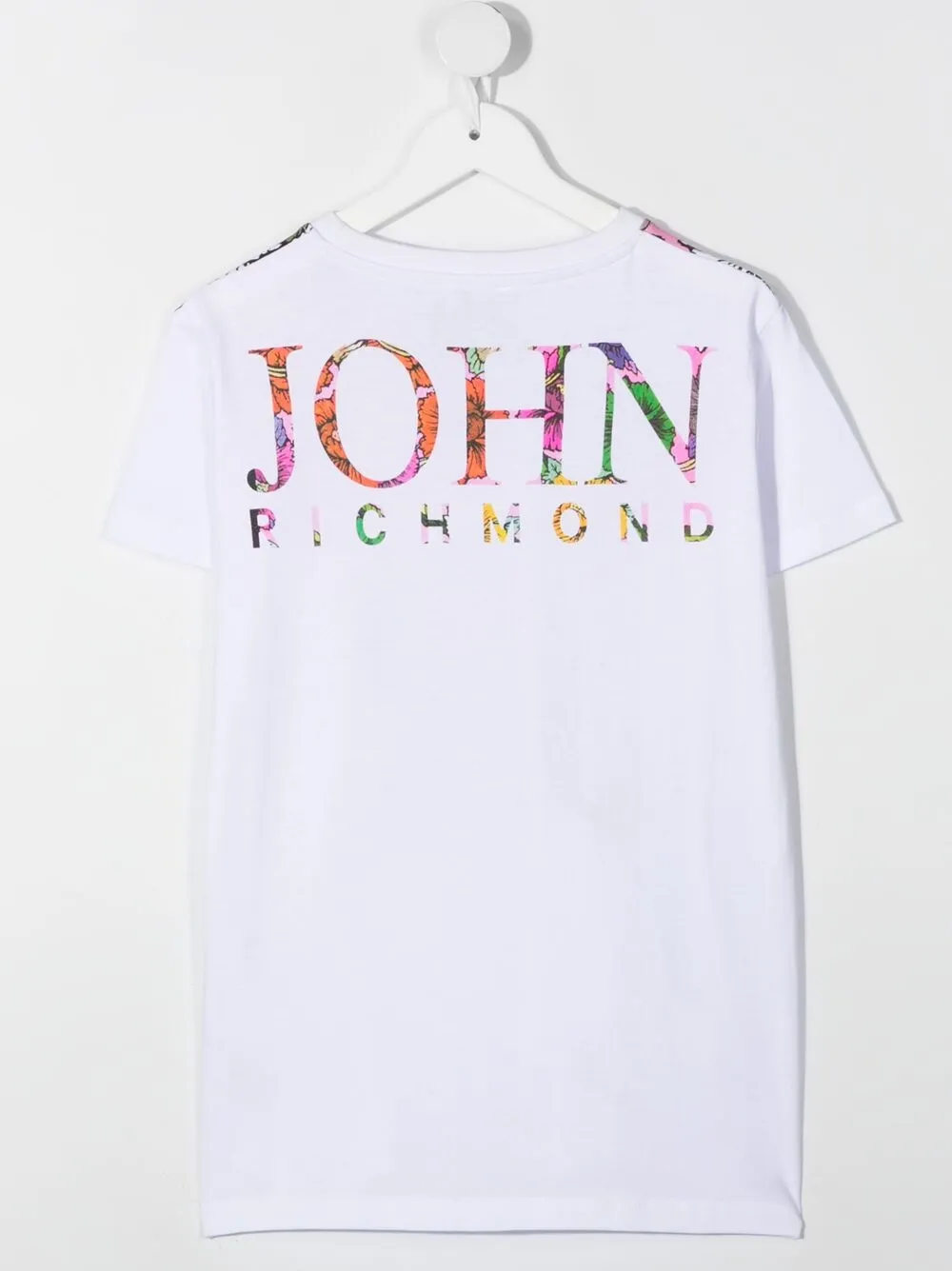 фото John richmond junior футболка с цветочным принтом