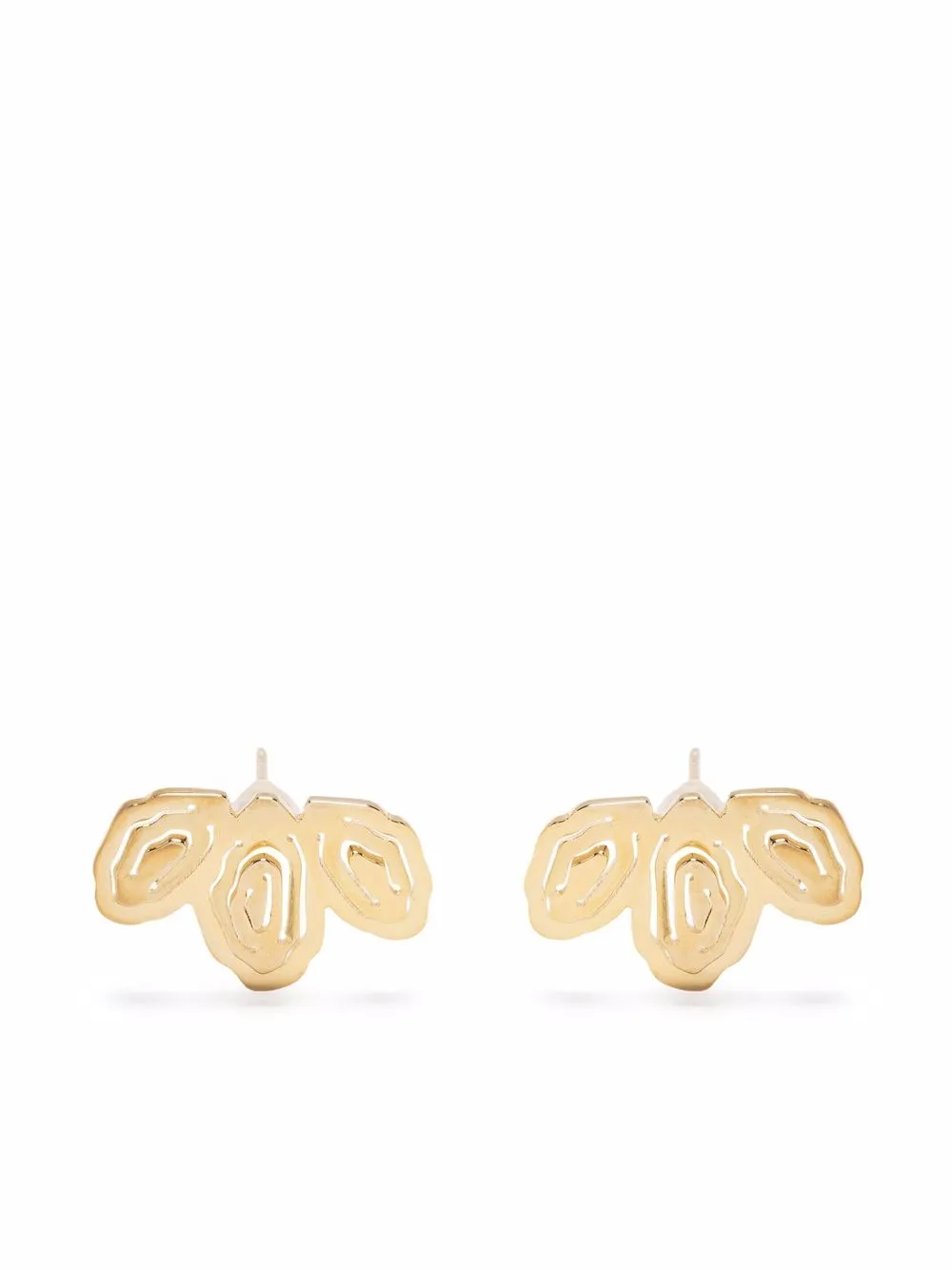 

KAY KONECNA aretes Ora Crescent - Dorado