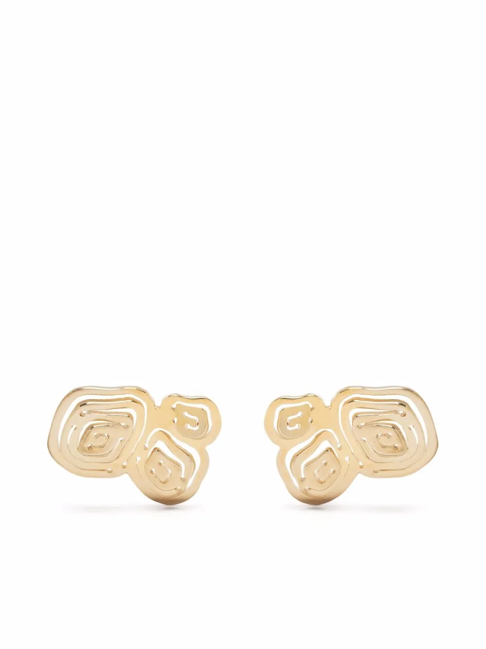 

KAY KONECNA aretes Maja Crescent - Dorado