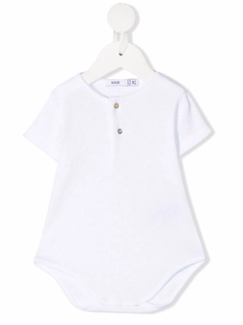 

Knot body manga corta - Blanco
