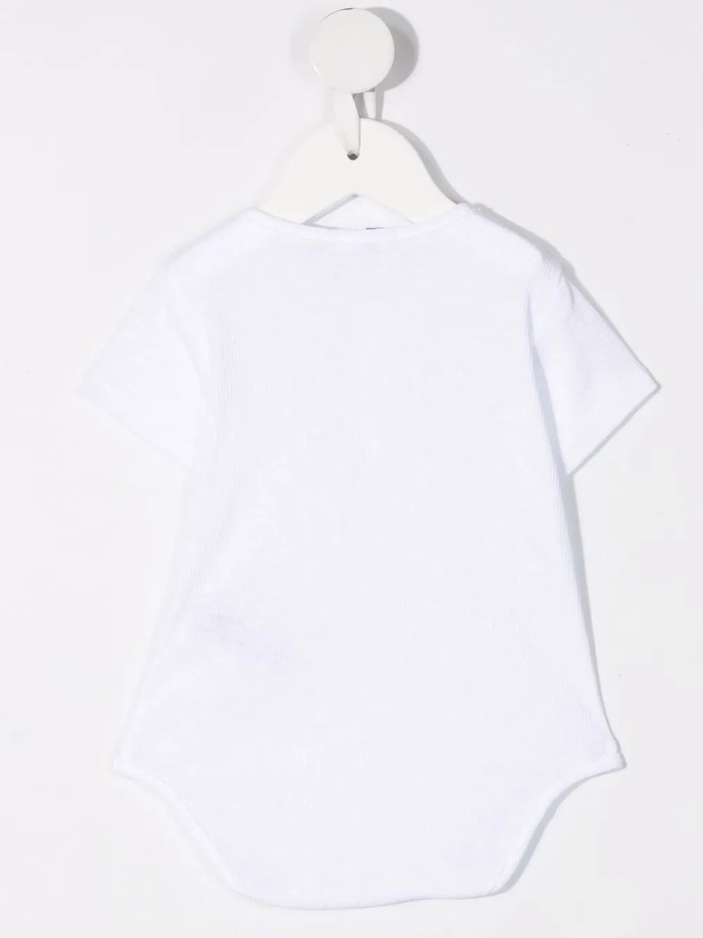 Knot Romper met korte mouwen - Wit