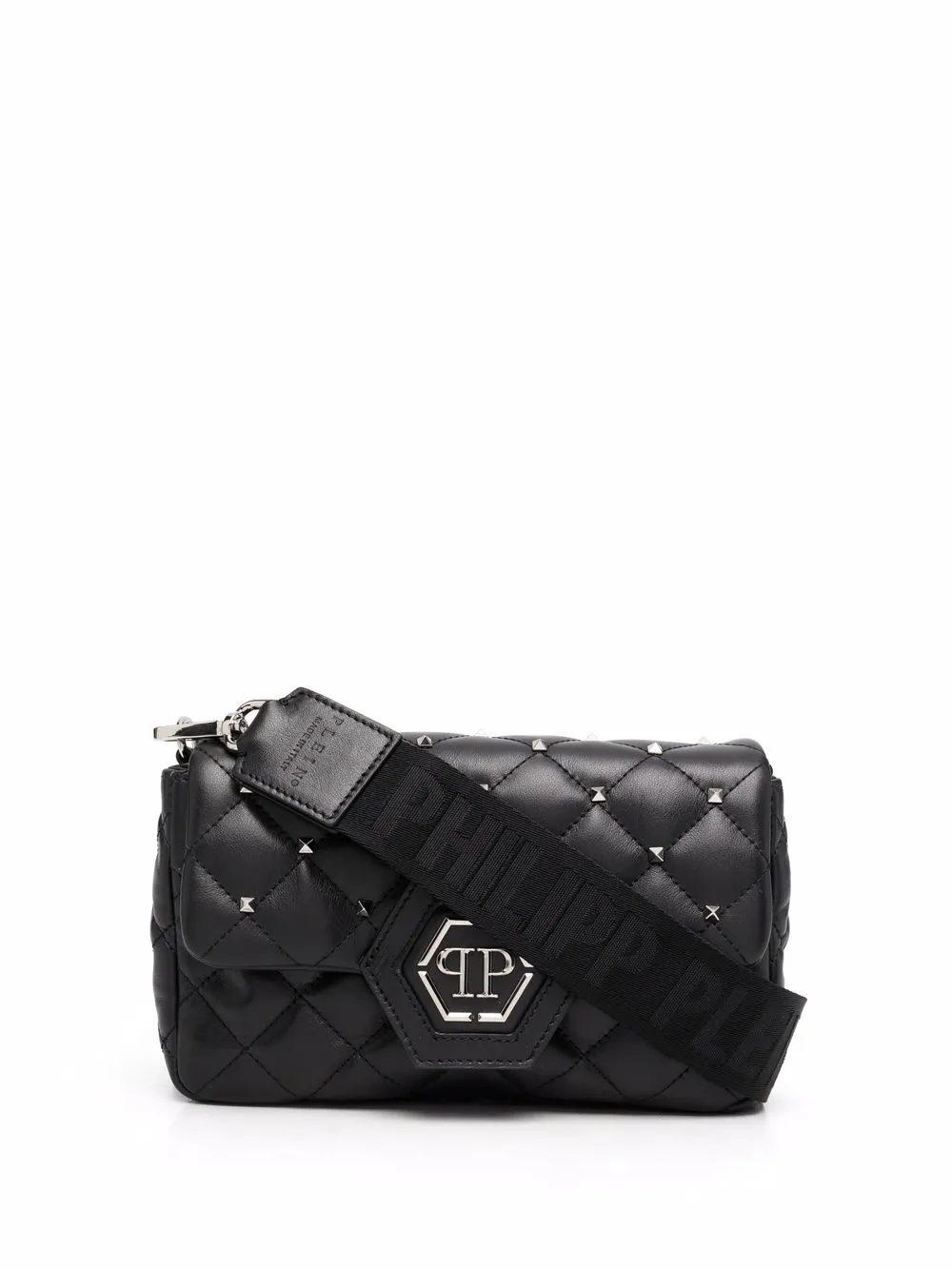 фото Philipp plein стеганая сумка на плечо rockstud