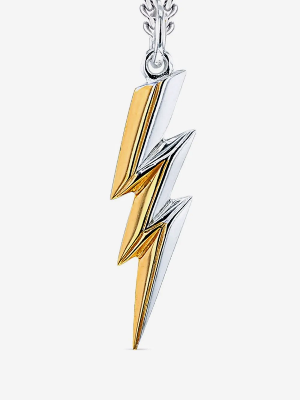 True Rocks collier à pendentif éclair | argent | Image 1