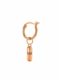 True Rocks mini pill hoop earring - Pink