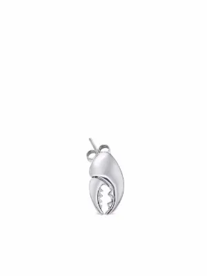 AMBUSH Small Heart Padlock Earring | Gold | FARFETCH AO