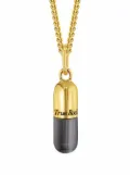 True Rocks mini pill necklace - Gold
