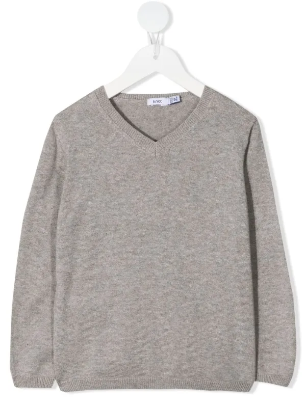 Knot v-neck Jumper - Farfetch