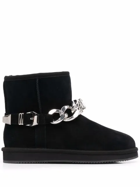 Philipp Plein chain-link ankle boots Women