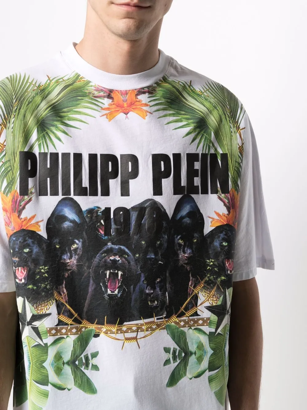 фото Philipp plein футболка paradise panther