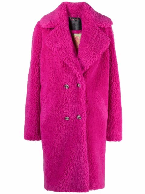 Philipp Plein double-breasted long coat Women