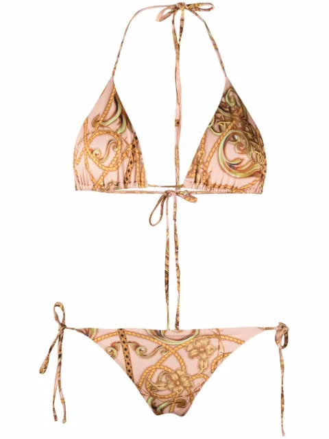 Philipp Plein New Baroque triangle bikini