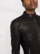 Philipp Plein Iconic leather biker jacket