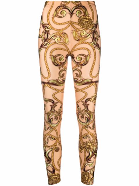 Philipp Plein New Baroque print leggings Women