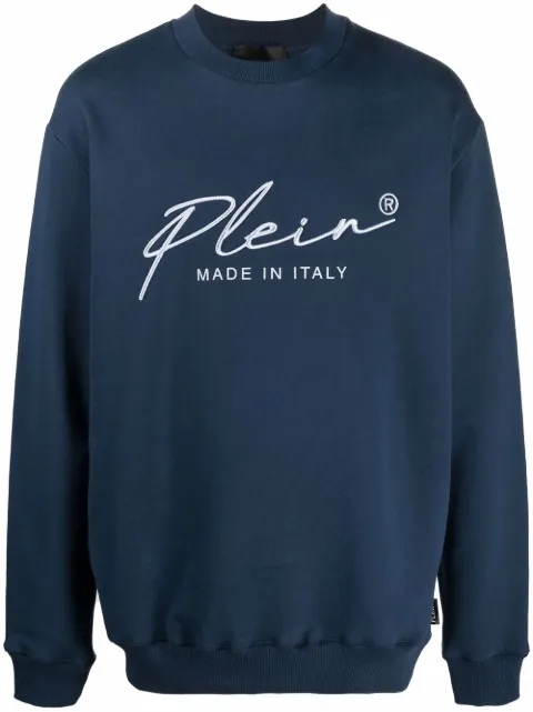 Philipp Plein embroidered-logo sweatshirt