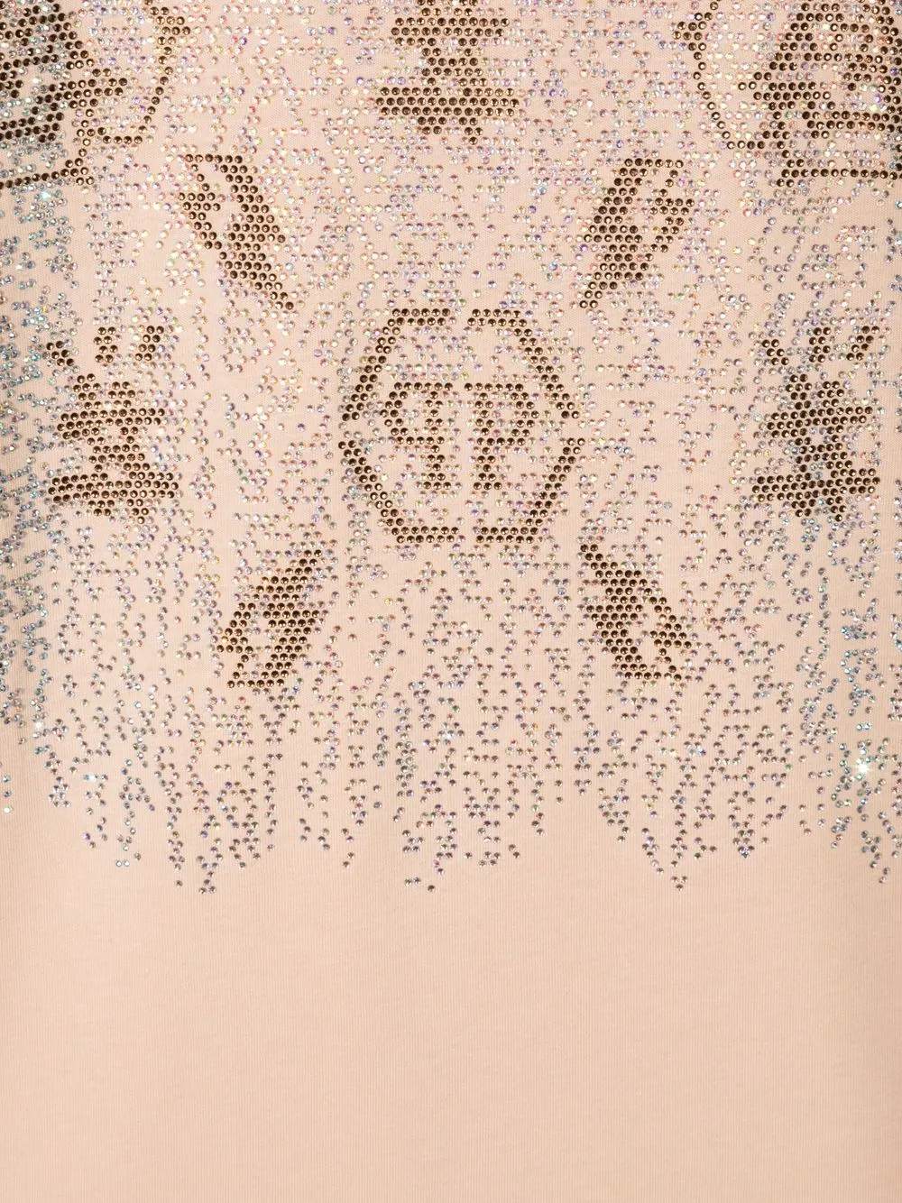  Philipp Plein Junior Kleid Mit Monogramm   Nude 