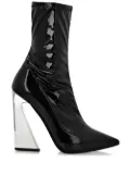 Philipp Plein Naplak pointed boots - Black