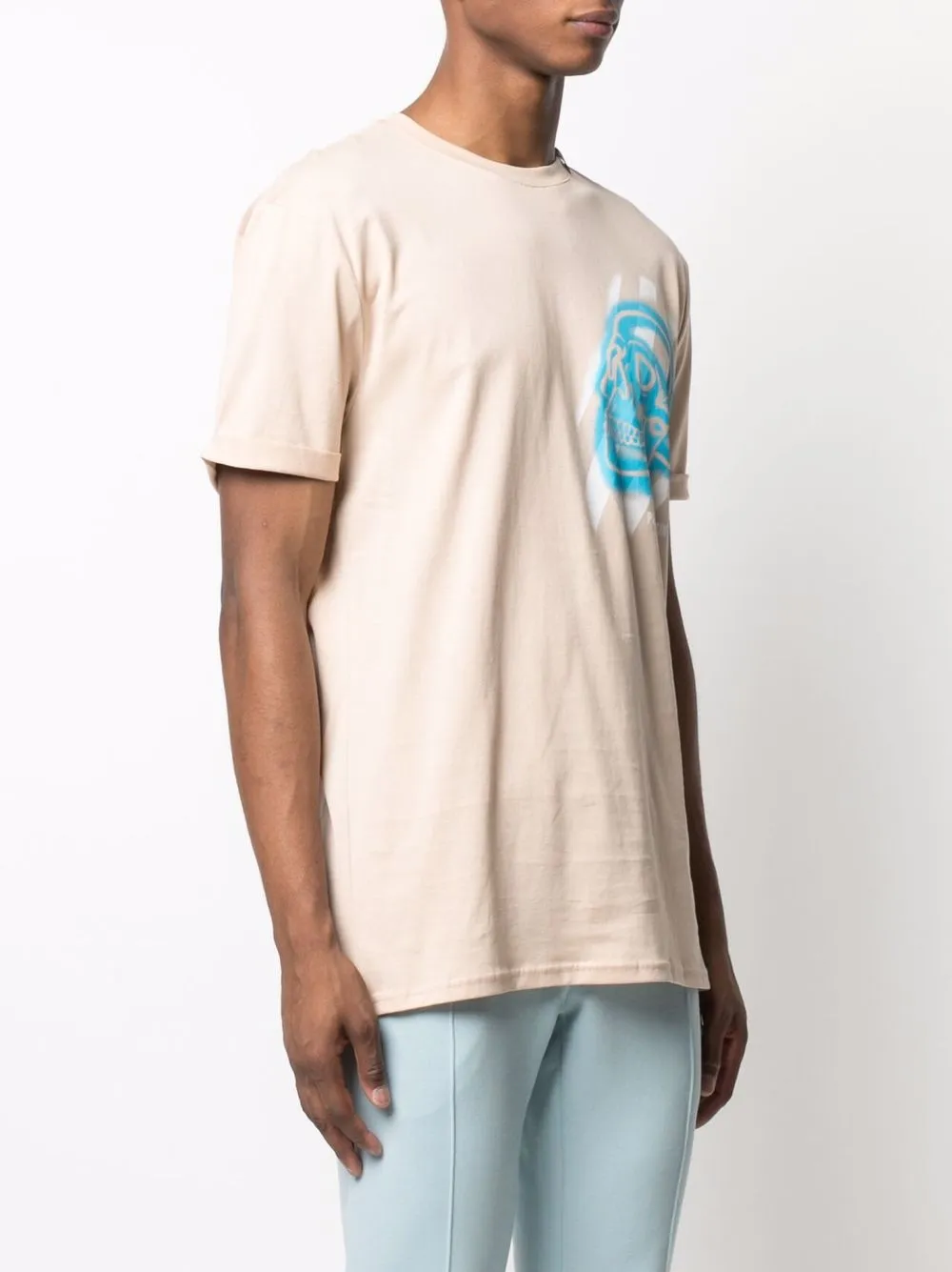 фото Philipp plein футболка с принтом skull