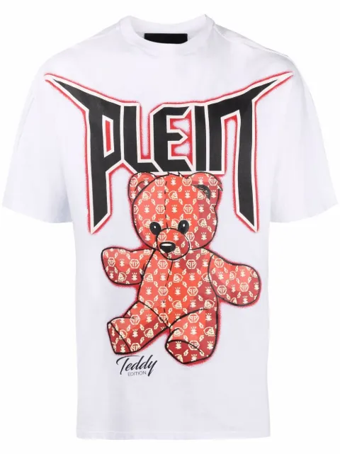 Philipp Plein playera con motivo Teddy Bear