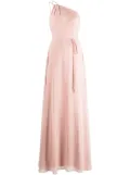 Marchesa Notte Bridesmaids Pescara one-shoulder bridesmaid gown - Neutrals