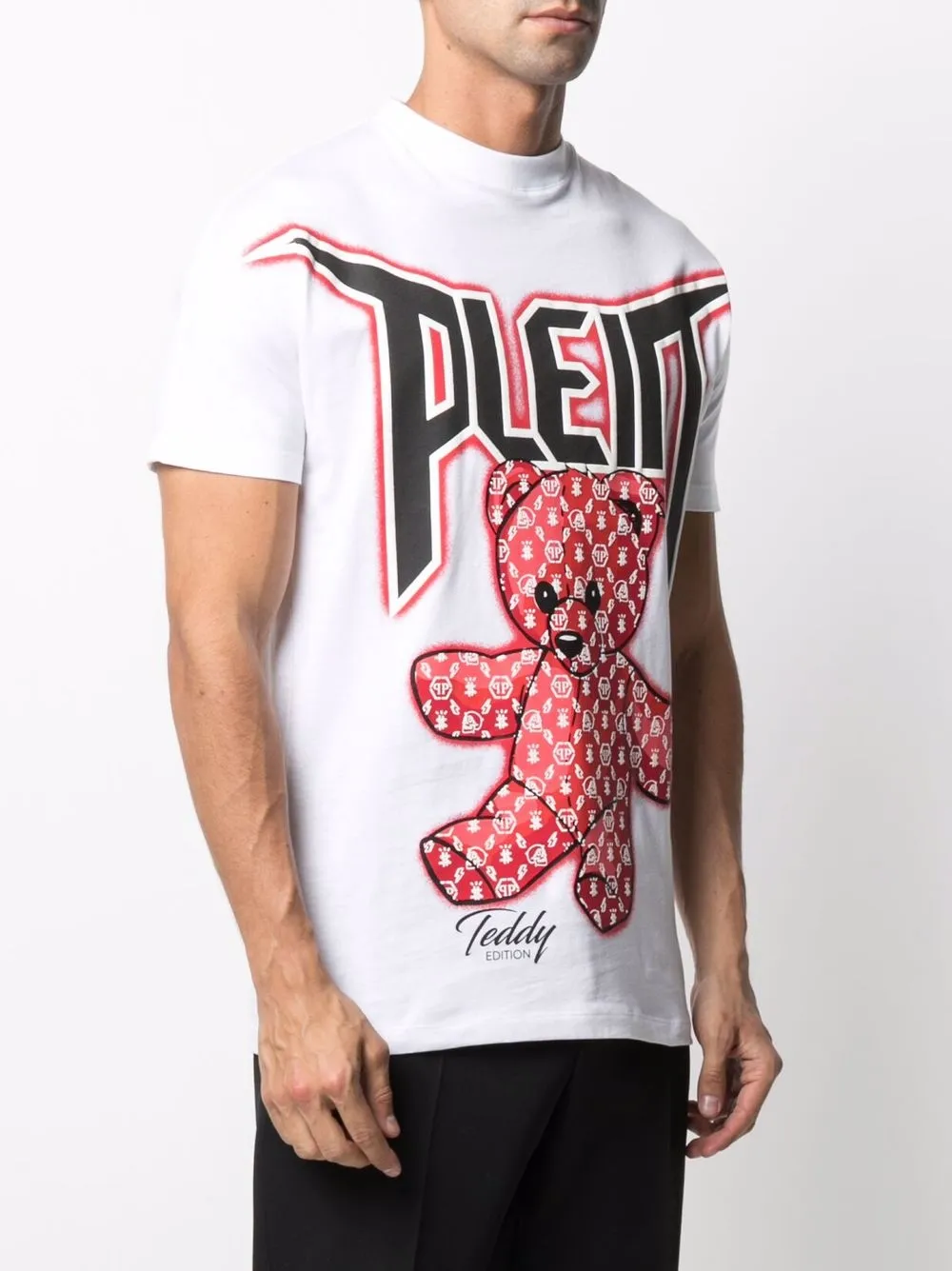 фото Philipp plein футболка с принтом teddy bear