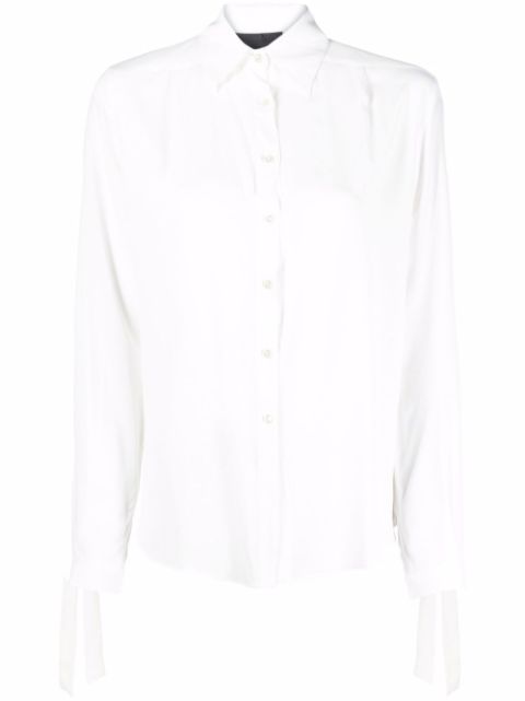 Philipp Plein button-down silk shirt Women