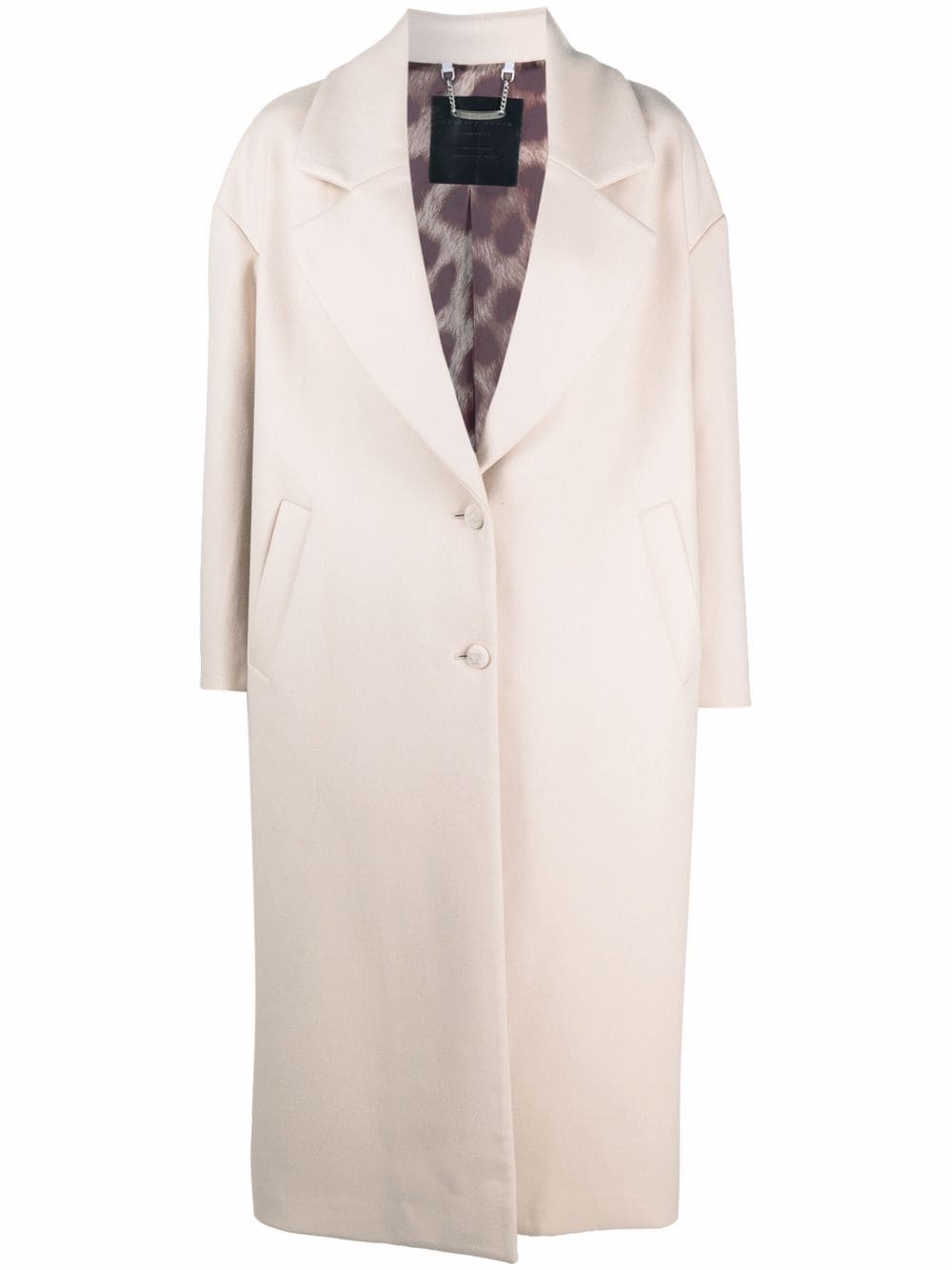 Iconic Plein wool-blend coat
