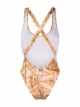 Image 2 of Philipp Plein New Baroque cross-strap swimsuit