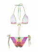 Image 2 of Philipp Plein New Baroque triangle bikini