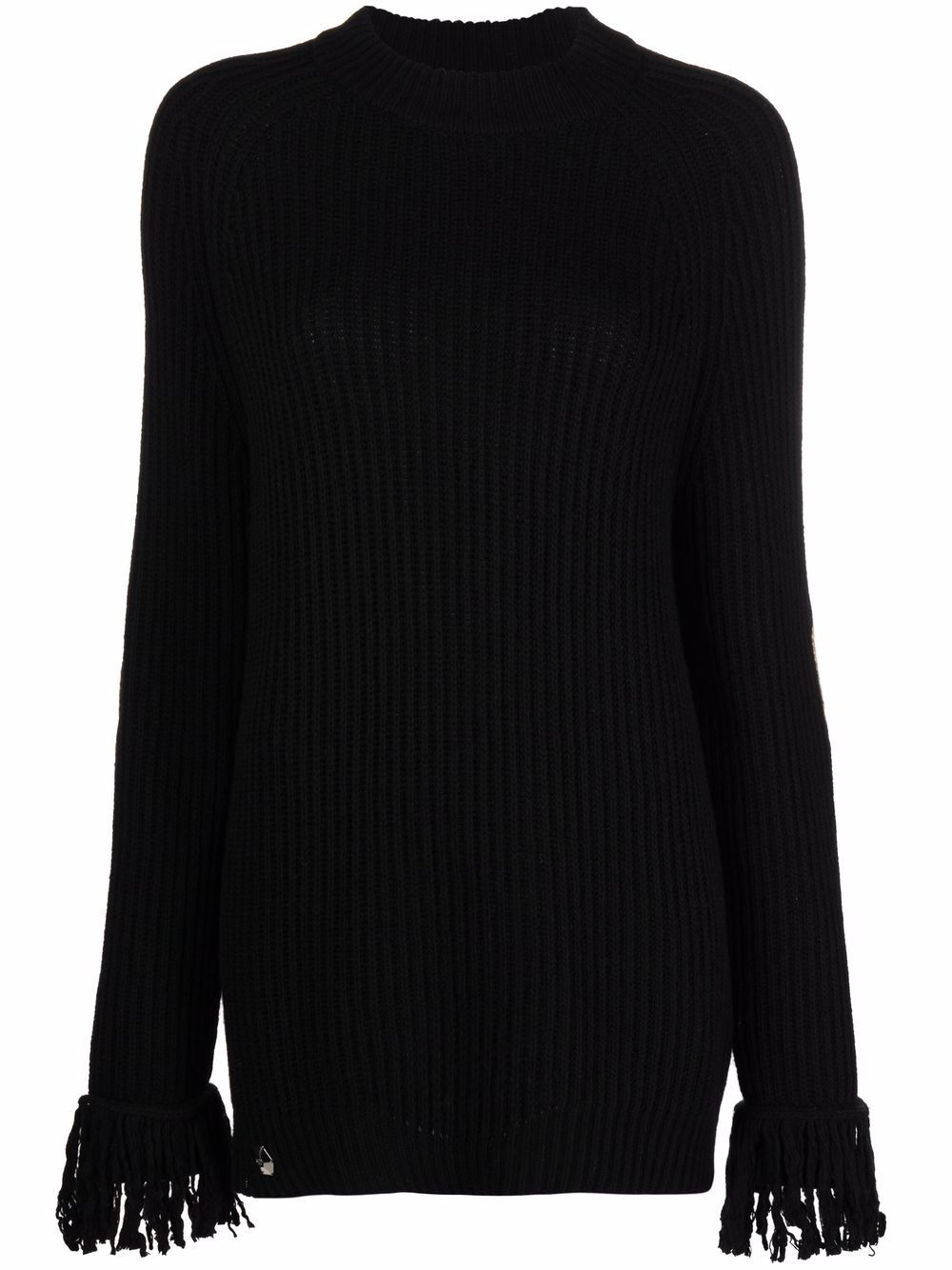 Shop Philipp Plein Love Plein Cashmere Turtle Neck In Schwarz