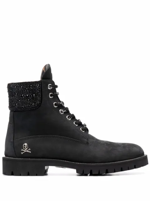 Philipp Plein The Hunter nabuk boots