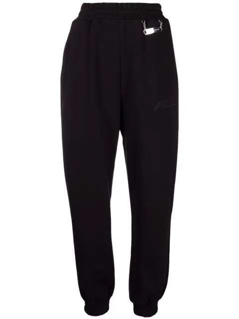 Philipp Plein signature logo-embroidered joggers
