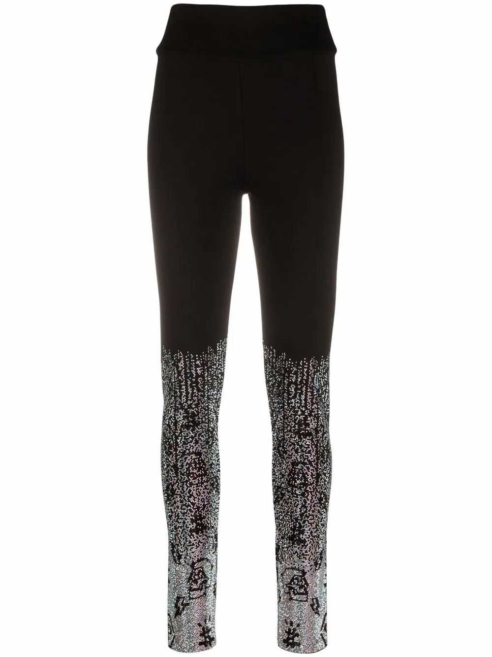 

Philipp Plein leggins con monograma - Negro