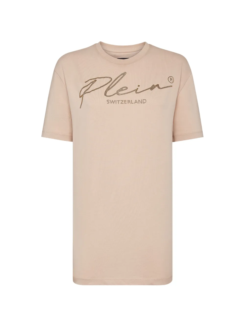 Philipp Plein signature crystal-embellished T-shirt · XS