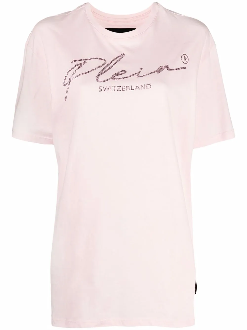 

Philipp Plein playera con detalles de cristales - Rosado