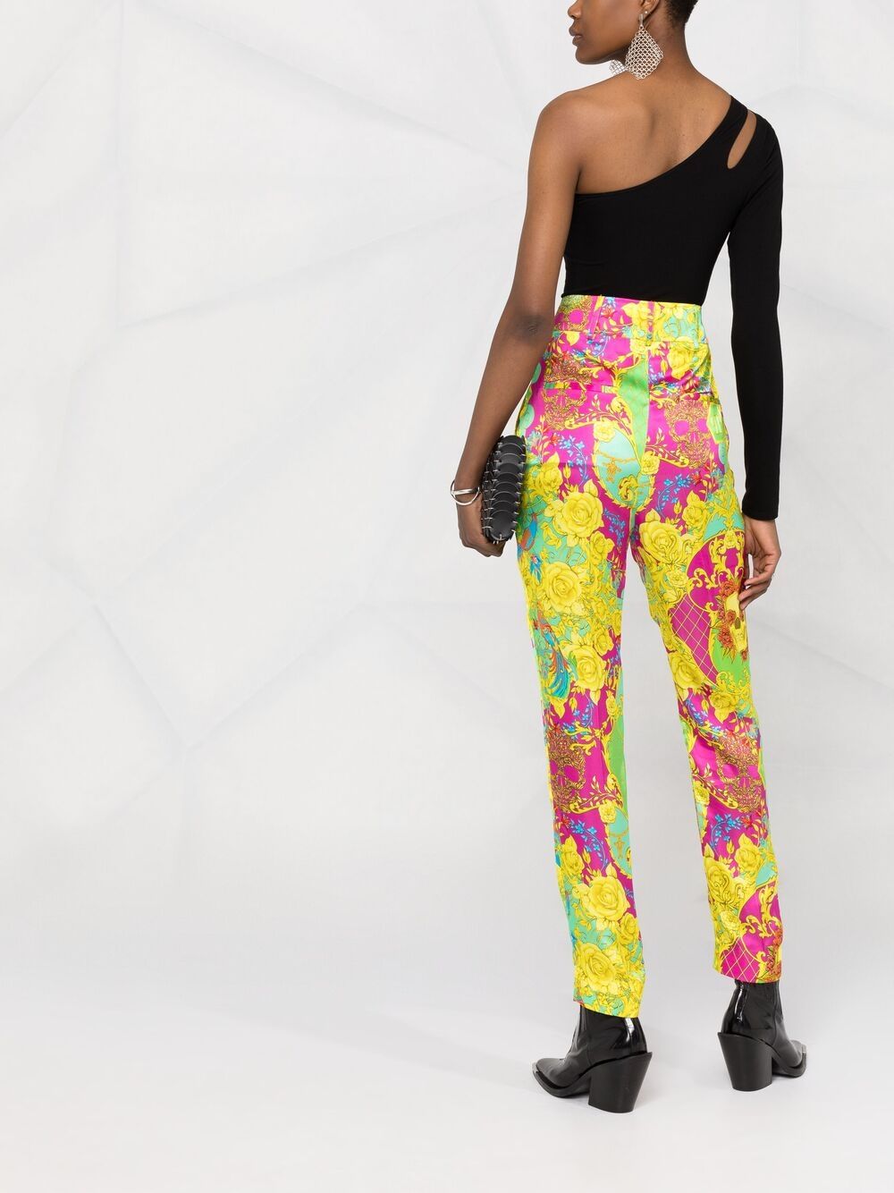 Affordable Versace baroque-print trousers Women