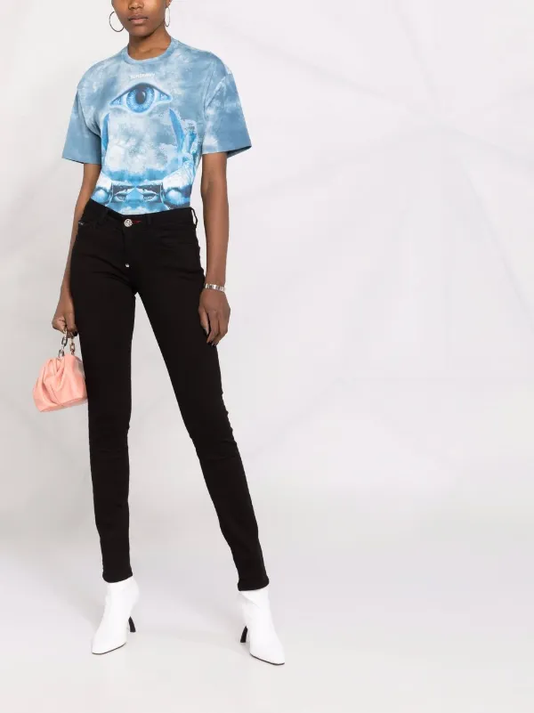 Philipp Plein スキニージーンズ Philipp Plein Iconic スキニージーンズ | ブラック | FARFETCH JP