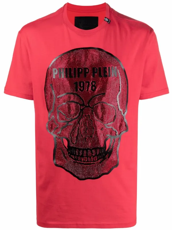 最安価格 新品/PHILIPP PLEIN/フィリッププレイン/スカルTシャツ T